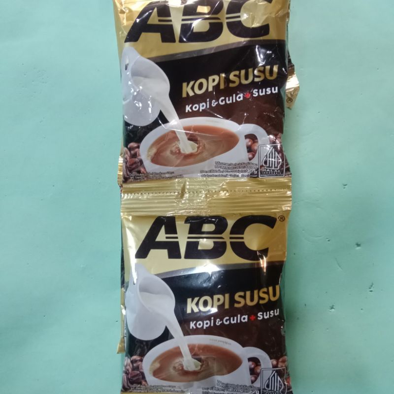 

Kopi ABC susu renteng 10 sachet