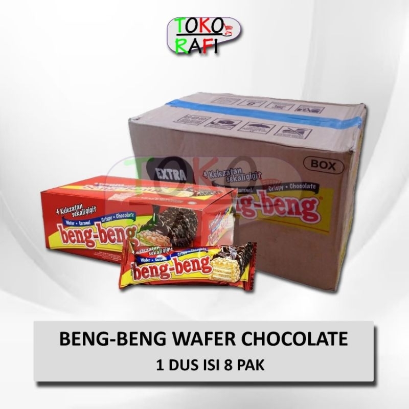 

1 Dus - Beng Beng Wafer Coklat 8 Pak