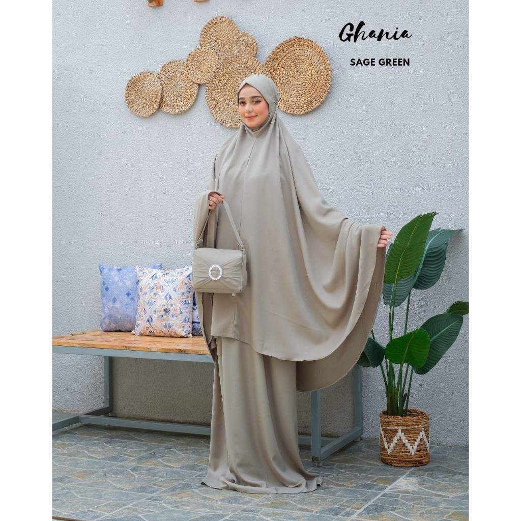 Mukena Dewasa Terbaru 2024 Adem Premium Shakila Model Malaya Free Tas Travel Cantik Lucu