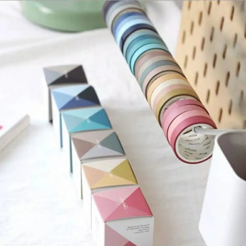 

Ombre Polos Washi Tape Set Roll Isi 4
