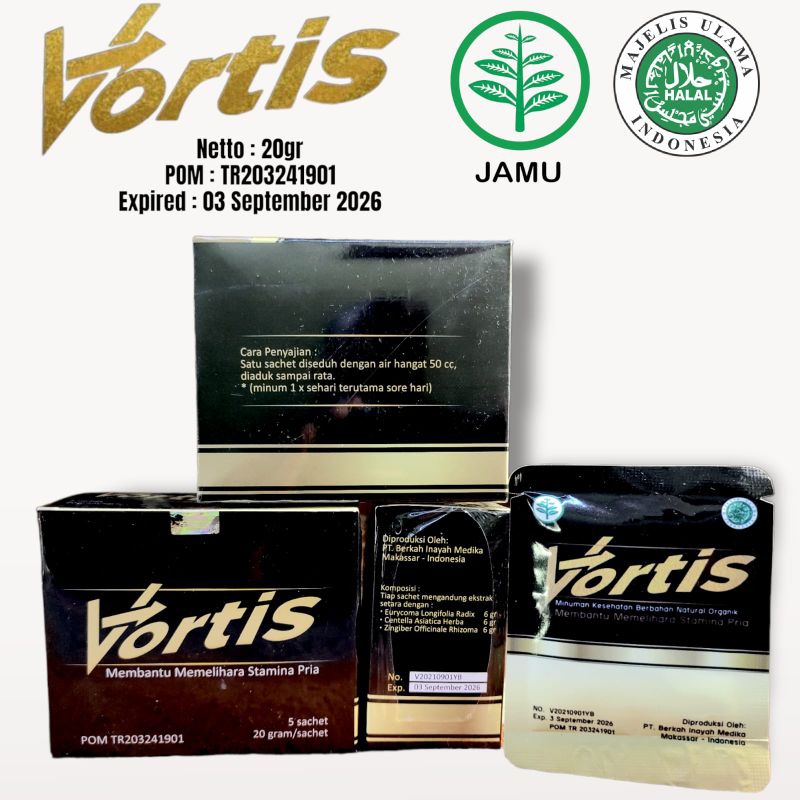 

VORTIS DR. YUSUF BAHMID BACHMID Herbal Kuat Original
