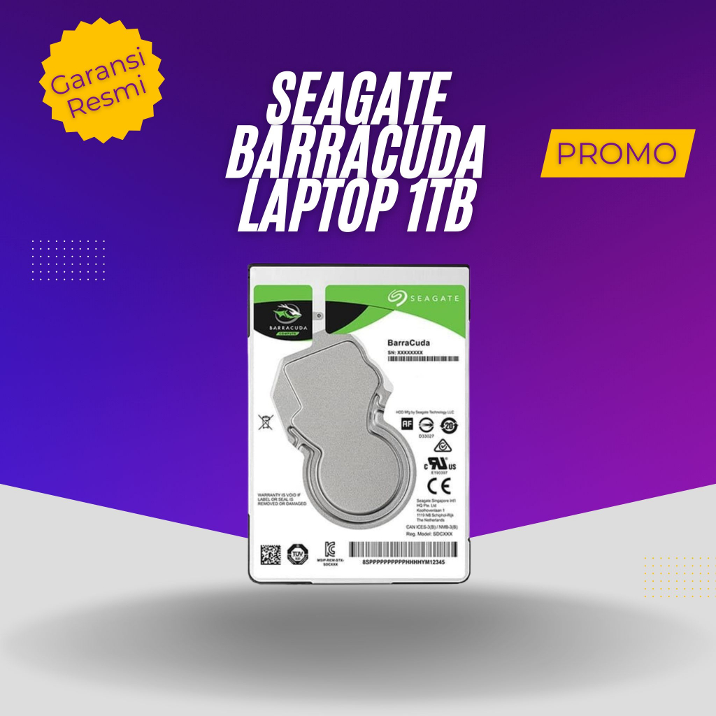 SEAGATE BARRACUDA LAPTOP 1TB