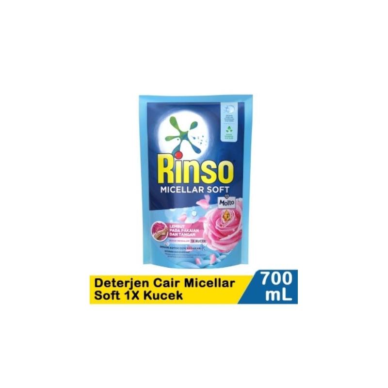 Rinso deterjen cair 750ml