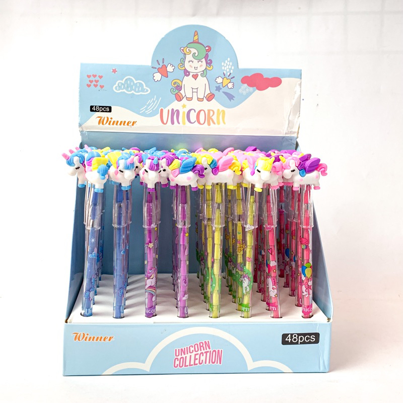 

1pc Pensil Bensia Fancy Karakter / Pensil sambung susun