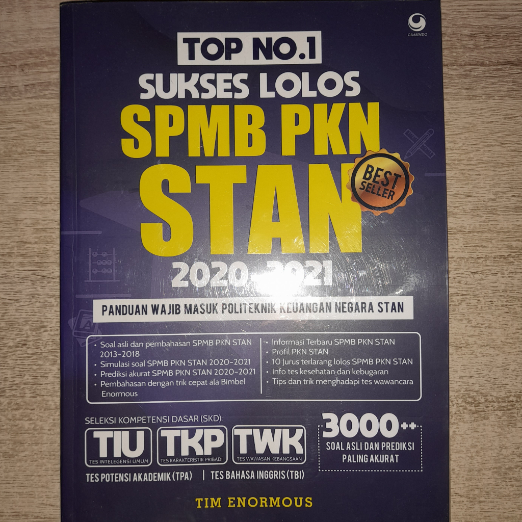 

Sukses Lolos SPMB PKN STAN 2020-2021 Grafindo