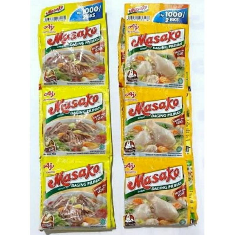 

Masako Rencengan Rasa Sapi Dan Ayam