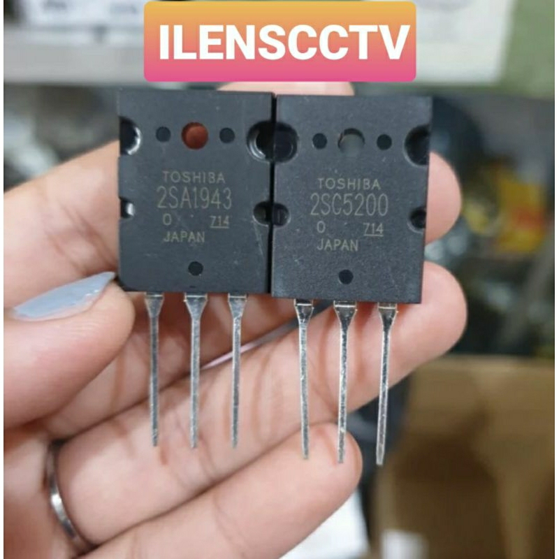 TRANSISTOR TOSHIBA 5200 1943 ORIGINAL SERI 714 AL