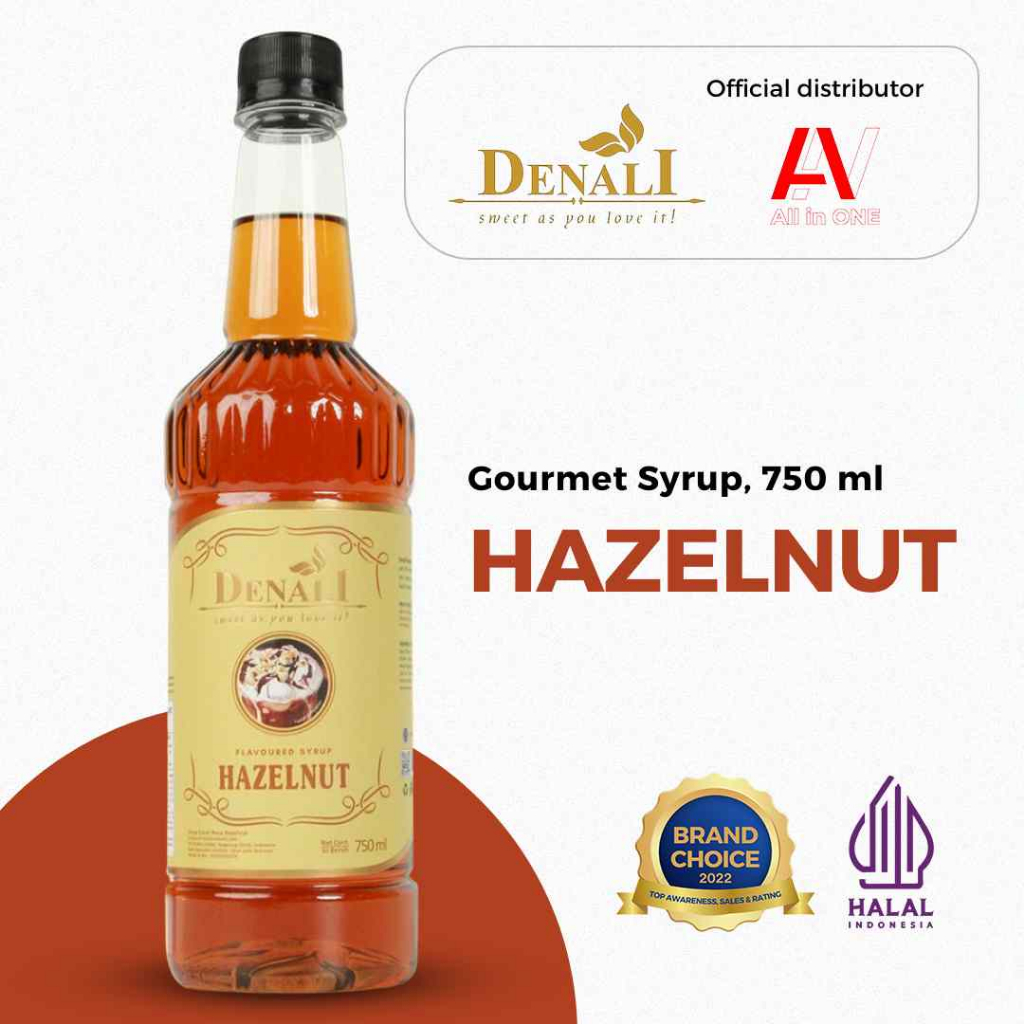 

Syrup Denali 750 ml - Hazelnut