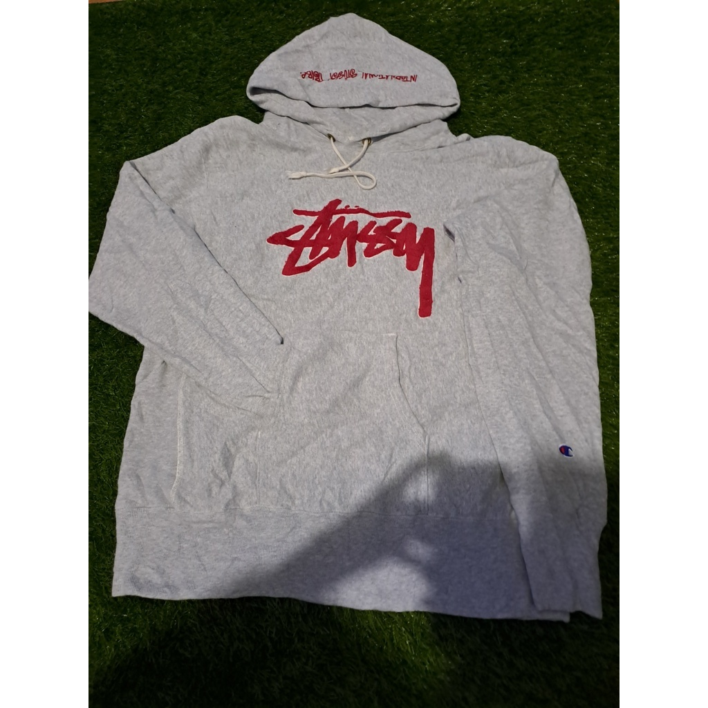 Hoodie Stussy X Champion