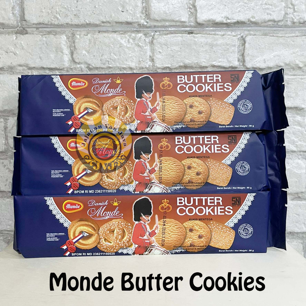 

MONDE Butter Cookies 90gr