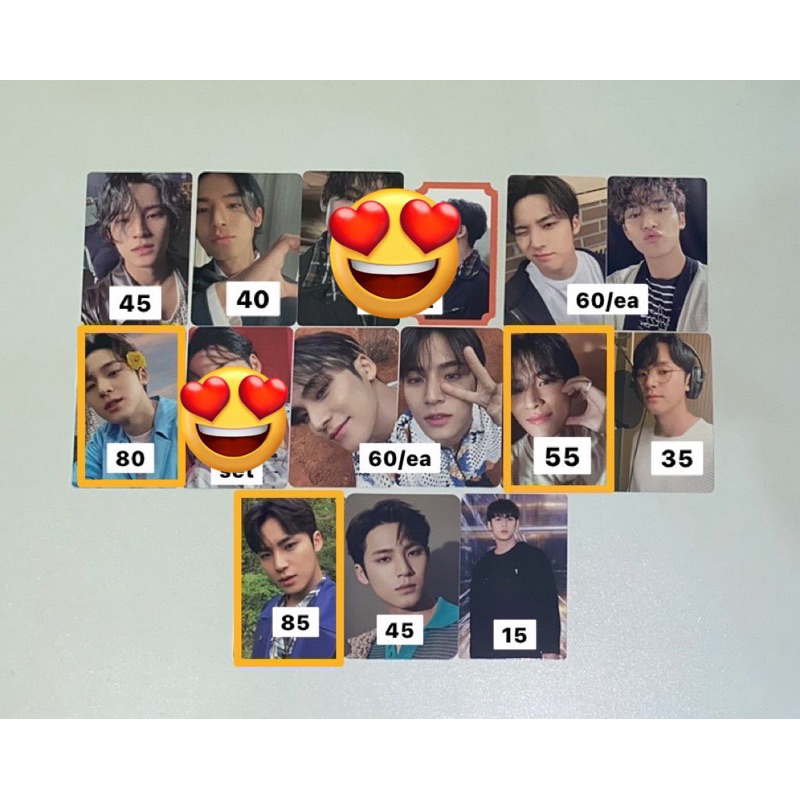 AAB SEVENTEEN MINGYU PHOTOCARD FML FTS SECTOR17 SOCO DIGI BETS