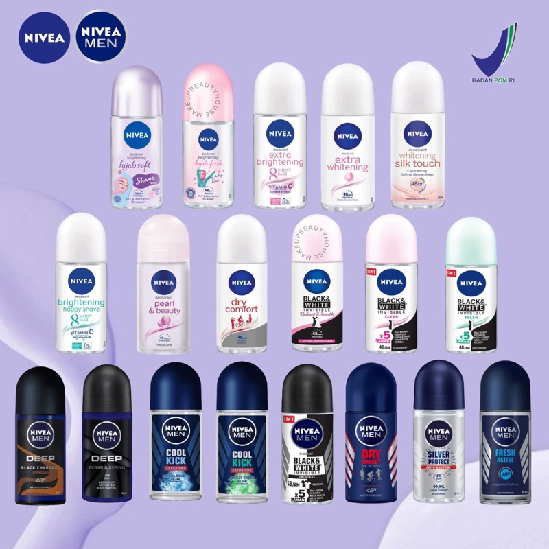 NIVEA Deodorant Roll On & Spray