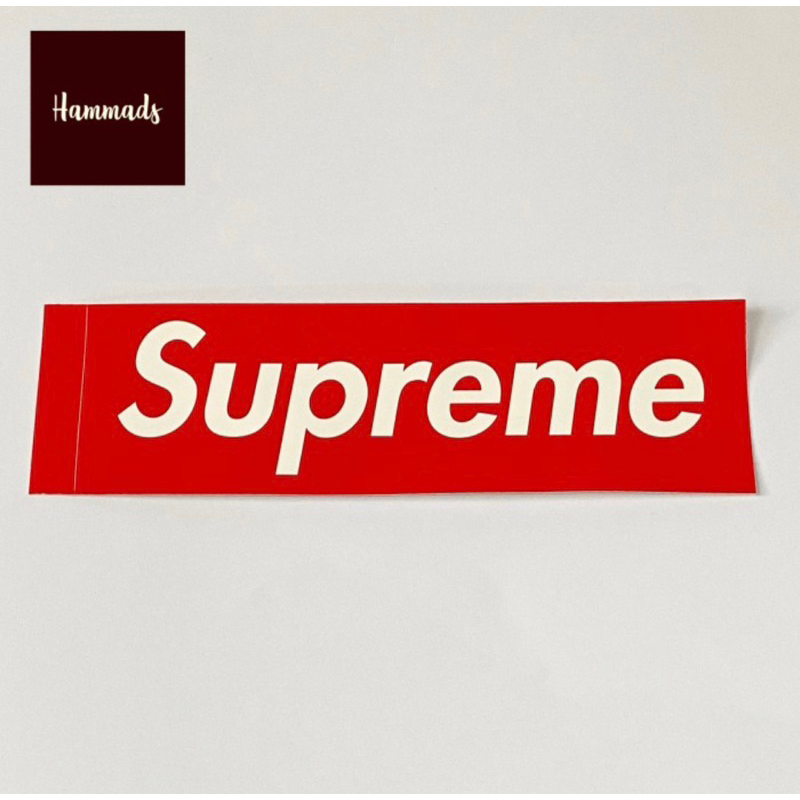 

Supreme Sticker Box Logo Red