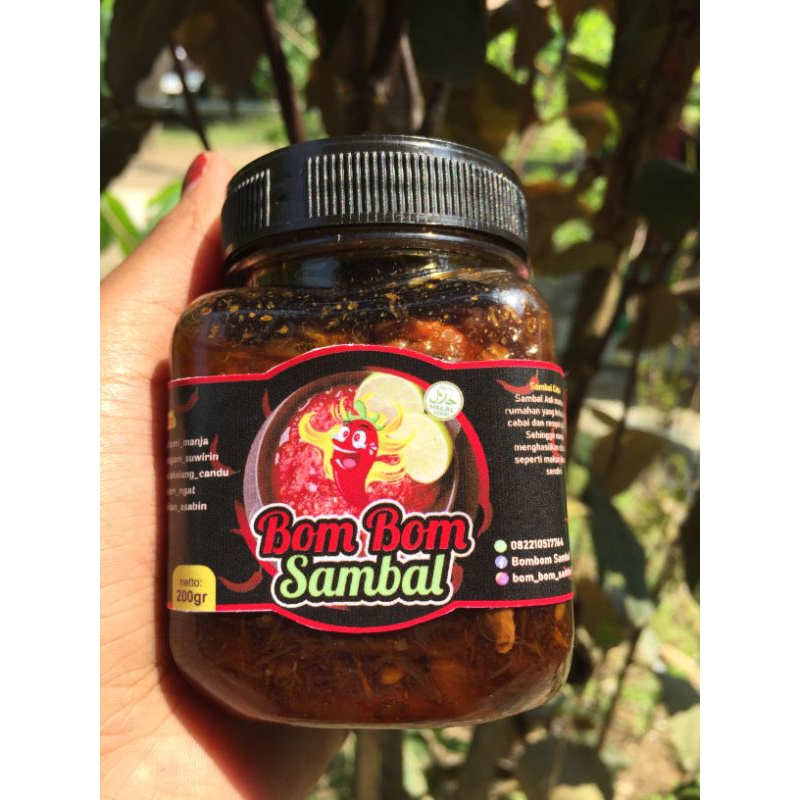 

BOMBOM SAMBAL!!! 200gram