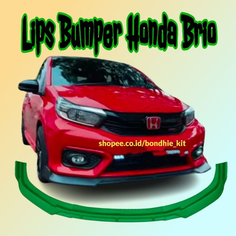 lips bumper Honda Brio