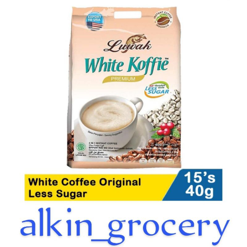 

LUWAK WHITE COFFE