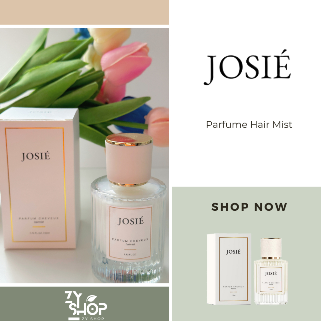 JOSIE Hair Mist / Hair Parfum / Parfum Rambut / Spray Rambut / Rambut Wangi / Nutrisi dan Vitamin Ra