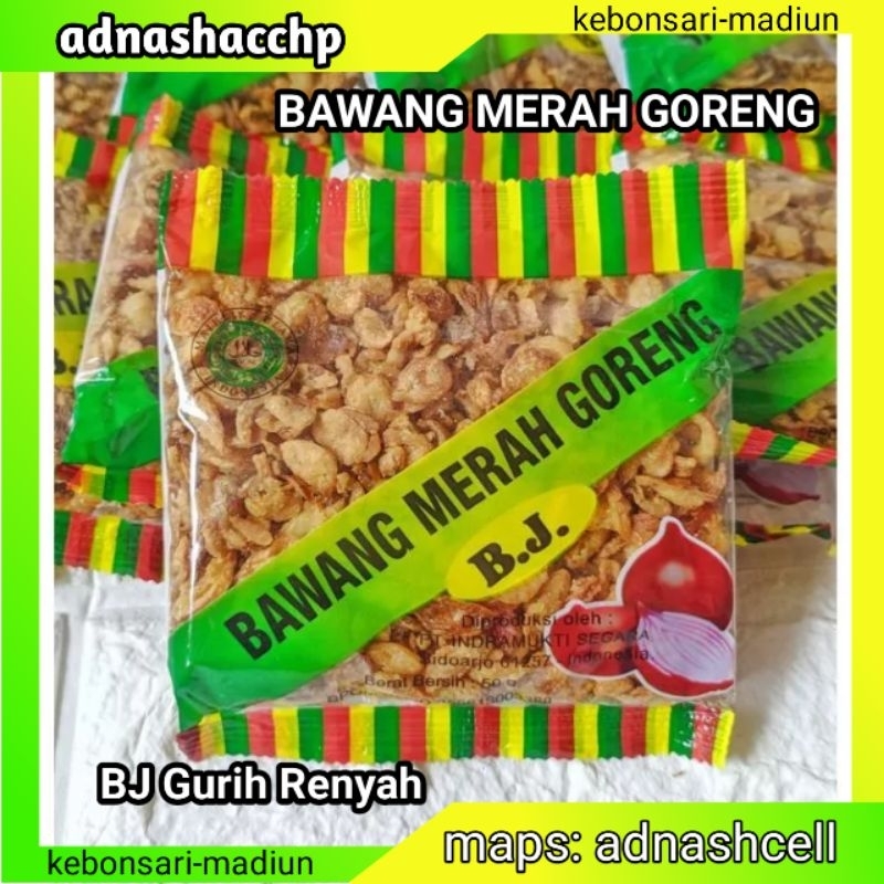 

bawang merah goreng BJ asli