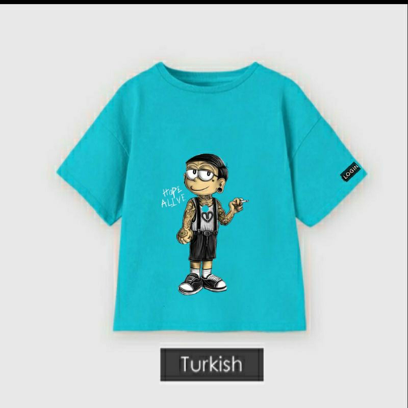 Kaos anak laki laki , Kaos anak perempuan , Koas anak umur 1-9 tahun , Kaos polos anak cotton combed