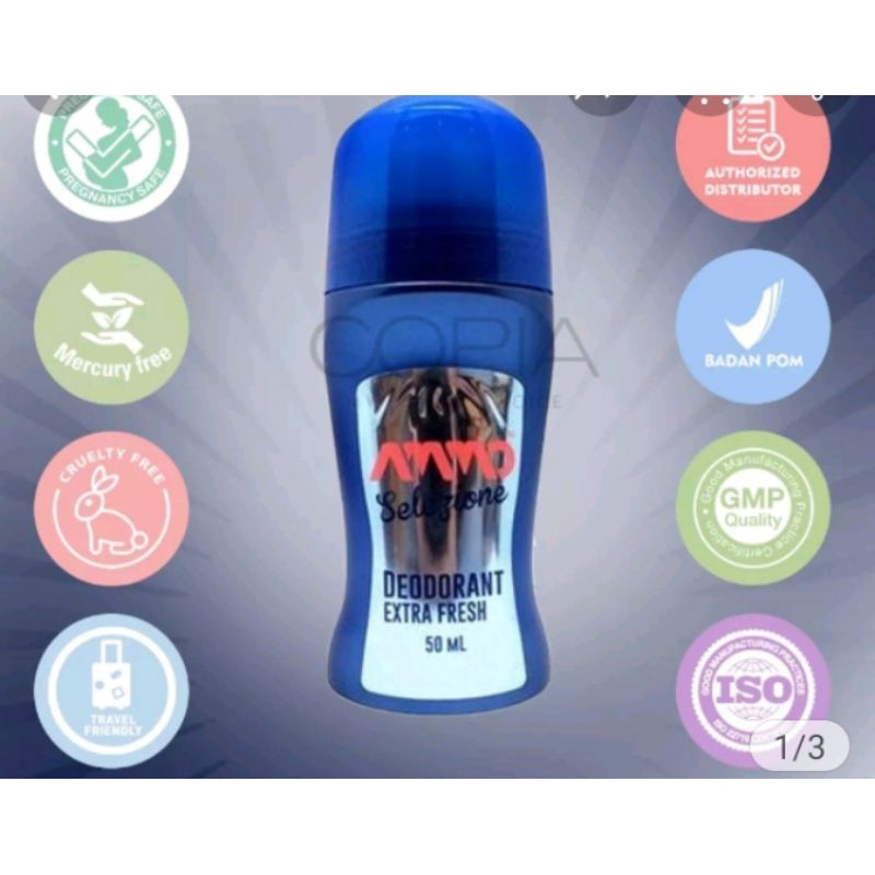DEODORANT Beaute Recipe Ammo Selezione Deodorant Extra FRES 50,,ml exp 2025/ 2024