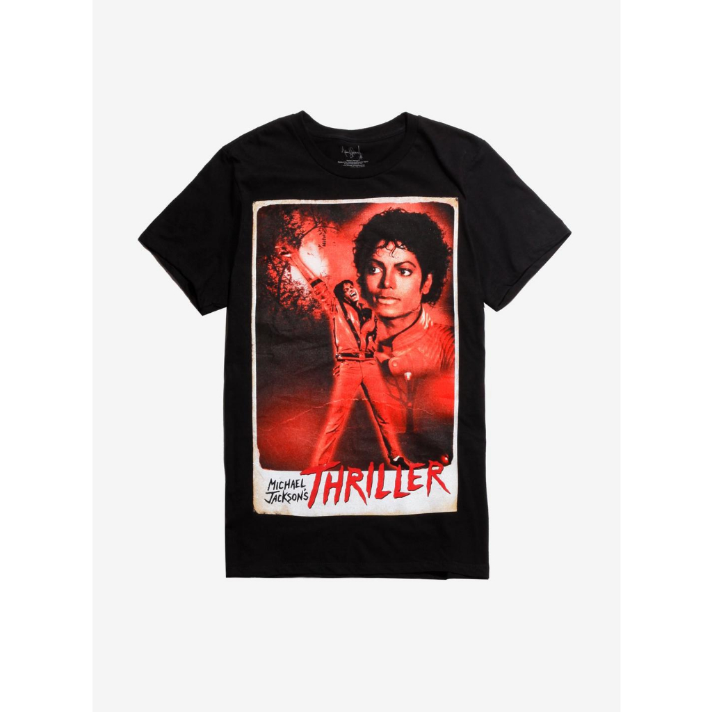 BAJU KAOS Michael Jackson Thriller Poster T-Shirt