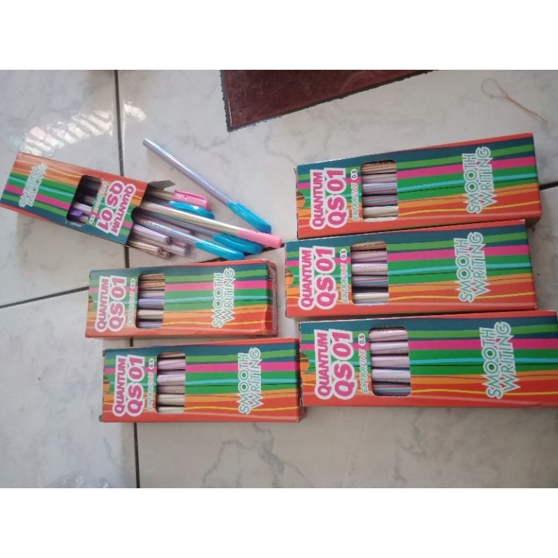 

bolpoin quantum 1 pak isi 12pcs