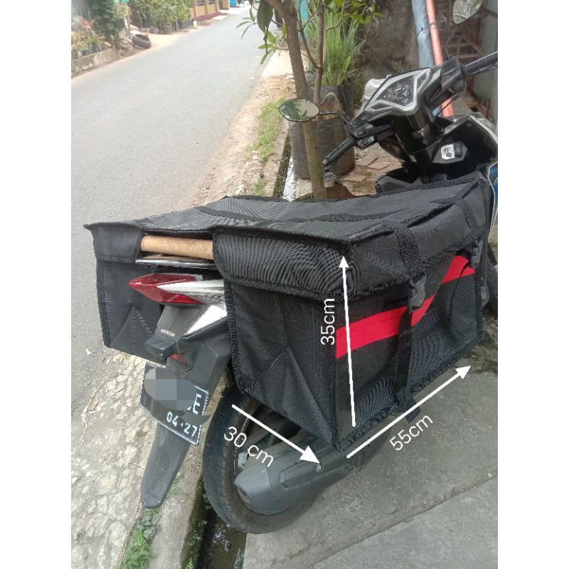 {HIGHT QUALITY} Tas motor BAHAN TEBAL /tas motor sales/Tas motor obrok kurir