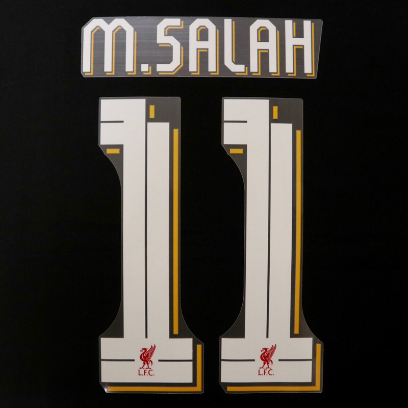 Nameset NNS Liverpool Cup M. Salah 11 for Jersey Home 2022 2023 2024