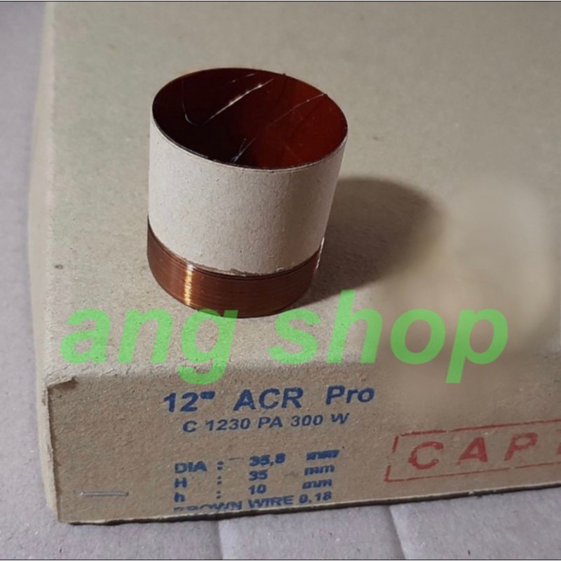 Ecer Voice Coil Spul Spol Spoel Speaker 12 Inch ACR Pro C 1230 PA 35.8Mm