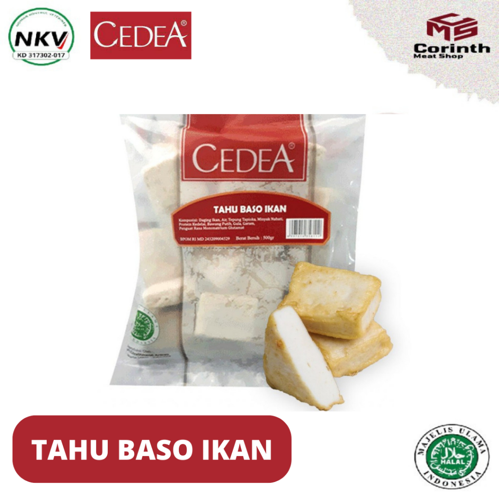 

CEDEA Tahu Baso Ikan 500gr