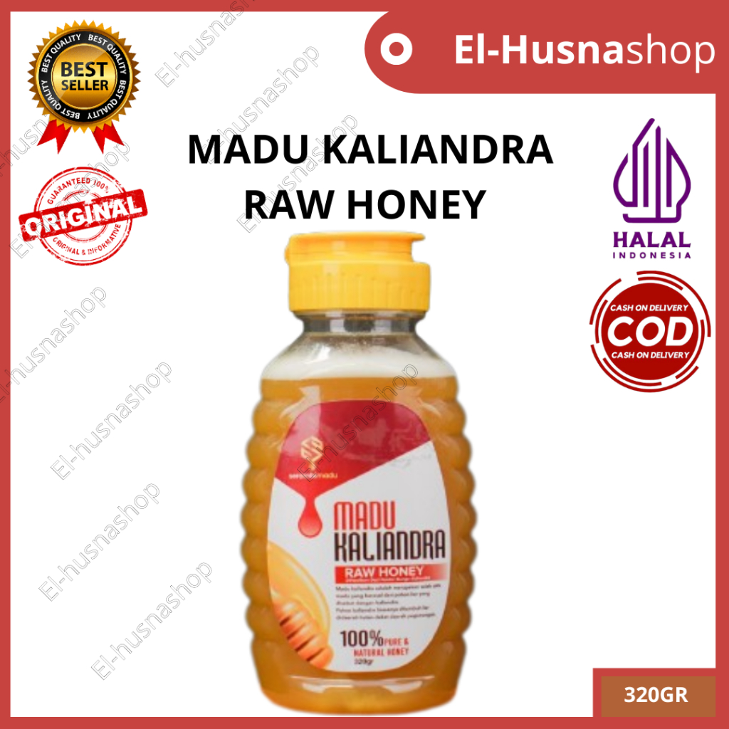 

Madu Kaliandra 320gr Raw Honey Dihasilkan Dari Nektar Bunga Kaliandra Pure & Natural Honey Madu Murni Asli Original