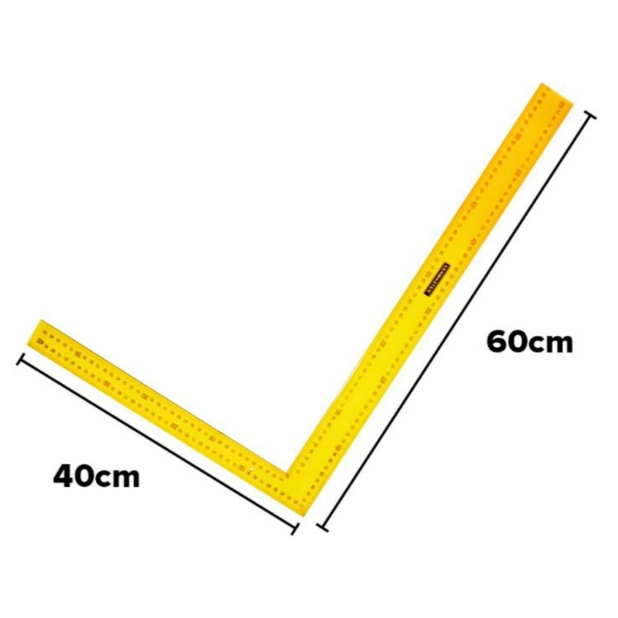 

Penggaris Siku Merk KenmaMeter Siku Tukang Pengukur Sudut