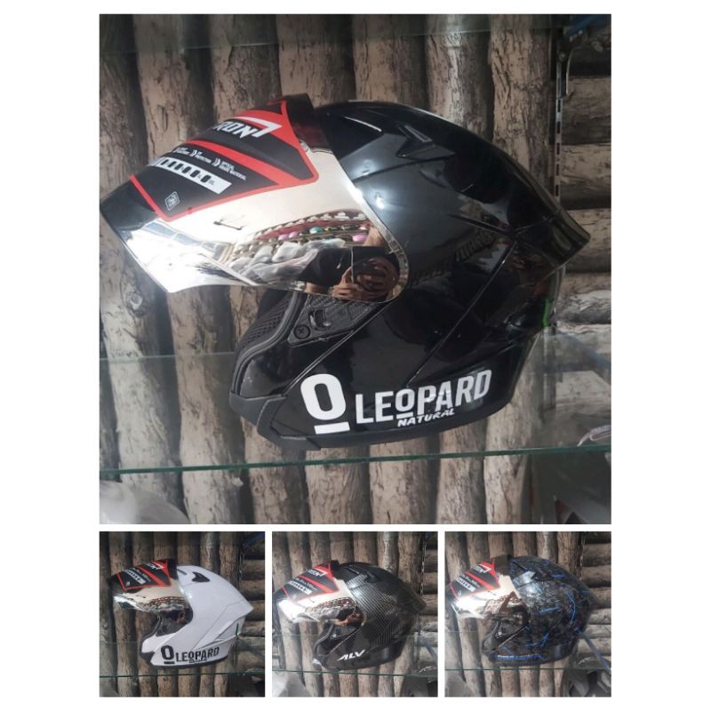 Helm Alv Ultron Carbone White Leopard Original