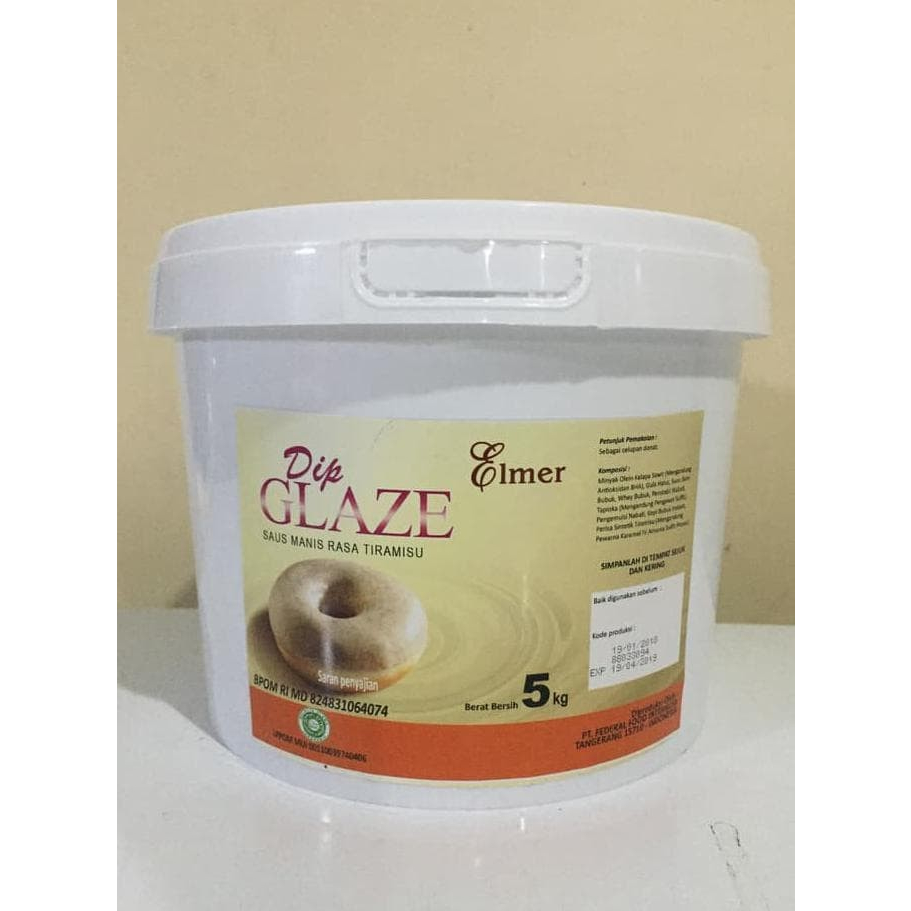 

Elmer Dip Glaze Tiramisu 5 Kg