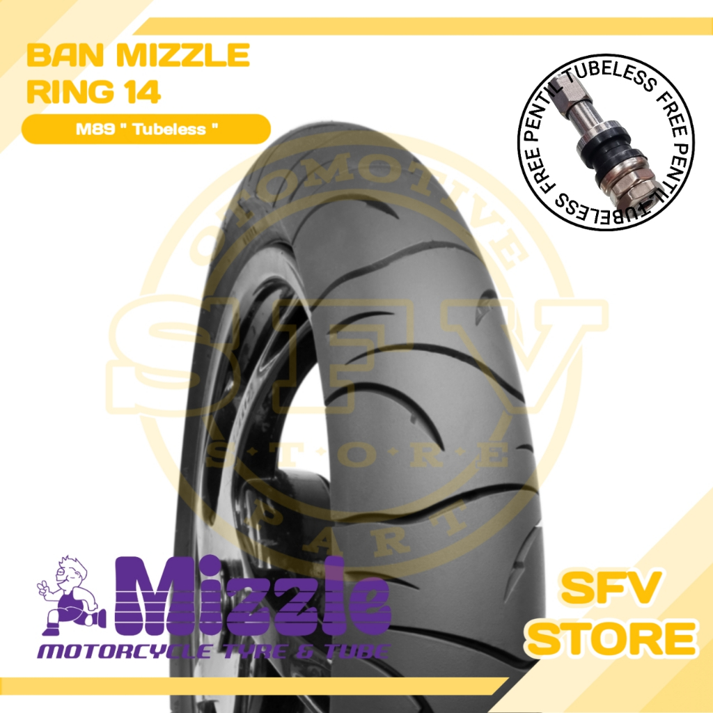 Ban MIZZLE Ring 14 110/70 120/70 M89 Tubeless Matic