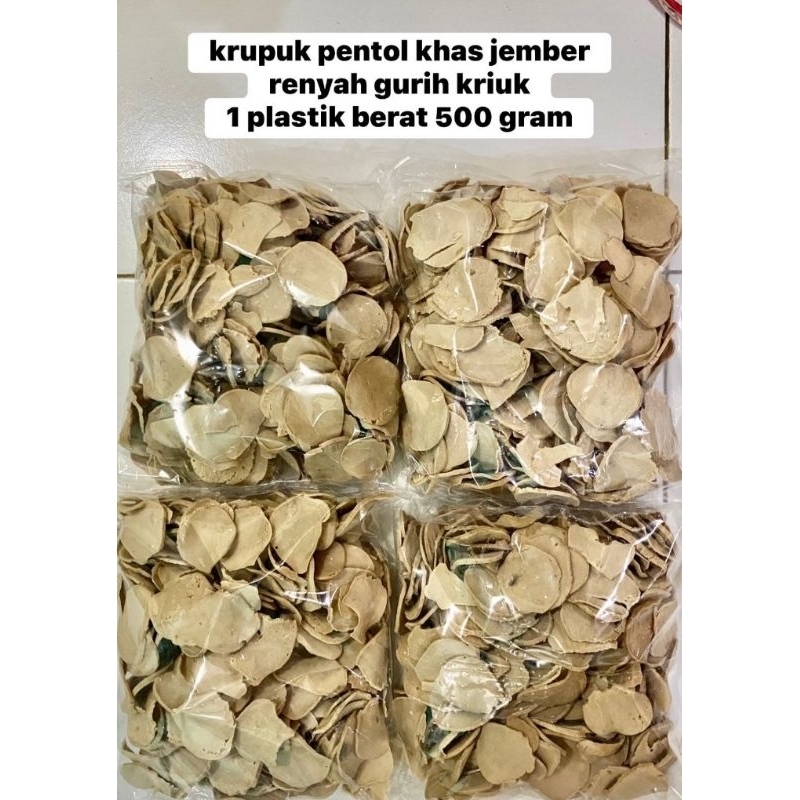 

500gram KRUPUK PENTOL / BAKSO