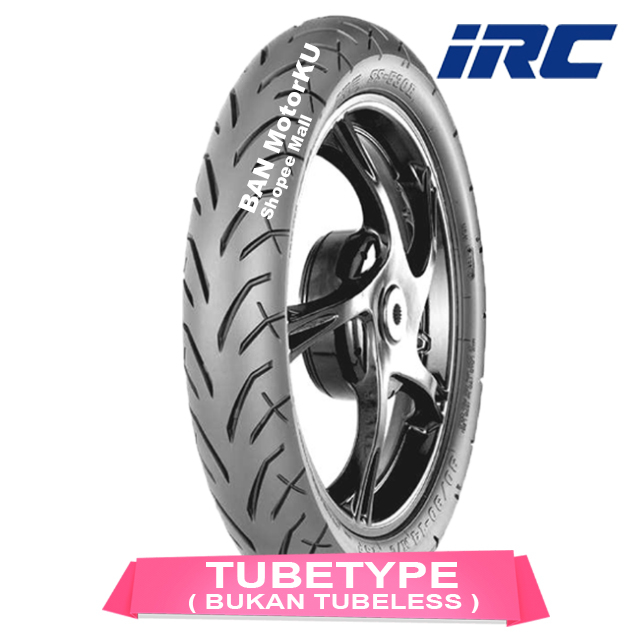 IRC SS 530 R ( SS530 R ) ukuran 90/90-14 Ban Motor Matic Tubetype (Tidak tubeless)