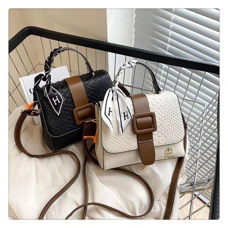 Tas selempang premium foxjazz CR7941 slingbag wanita import