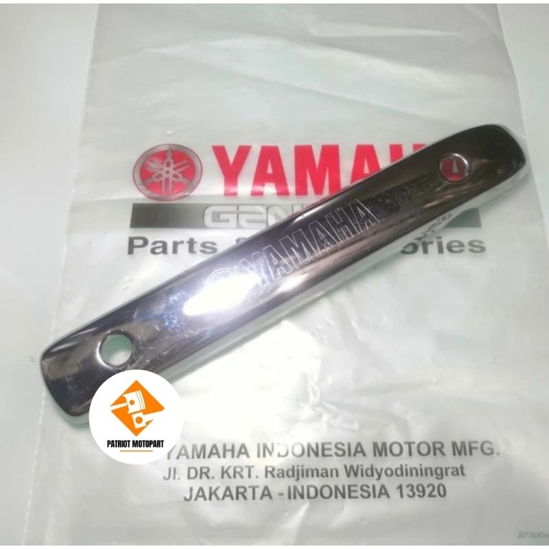 BESI PLAT LAPISAN TAMENG KNALPOT MIO SMILE