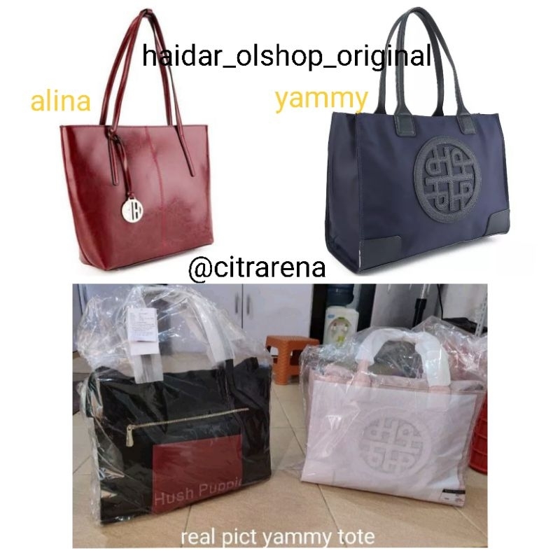 Original Store Yammy Tote Bag Alina Tote Bag Hush Puppies Ready