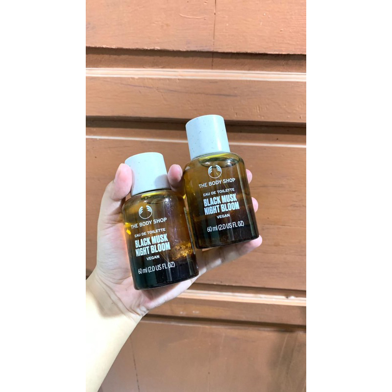 PARFUM ORIGINAL EROPA Body Shop Black Musk Night Bloom Vegan EDT 60ml PARFUME UNISEX / Parfum Pria /