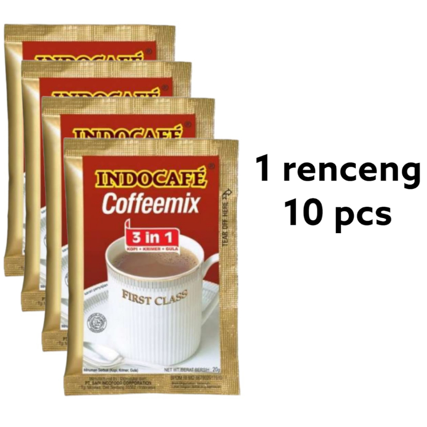 

10pcs Indocafe Coffeemix 3in1 20gr