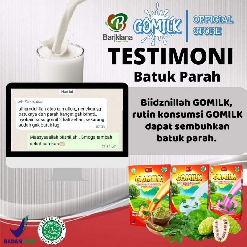 

GOMILK 200gram Susu Etawa plus herbal