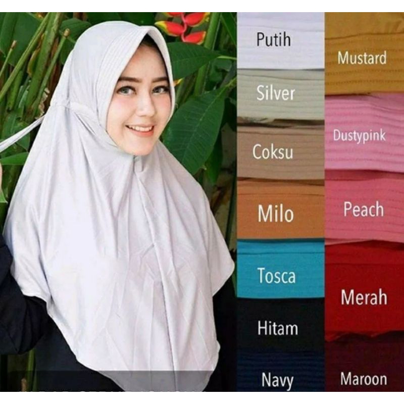 Jilbab Instant Jilbab Model Serut