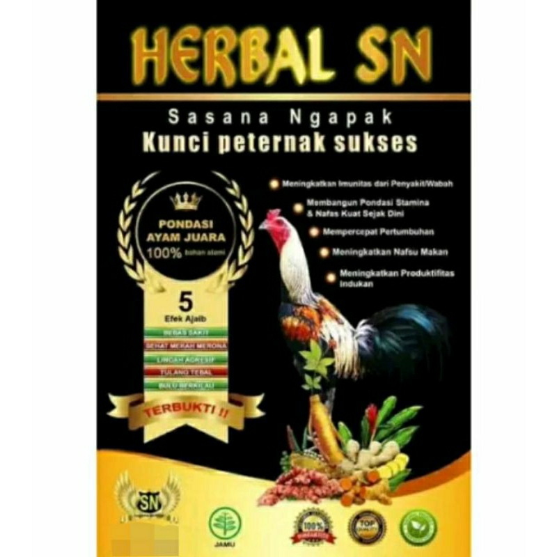 Herbal SN jamu ayam bubuk