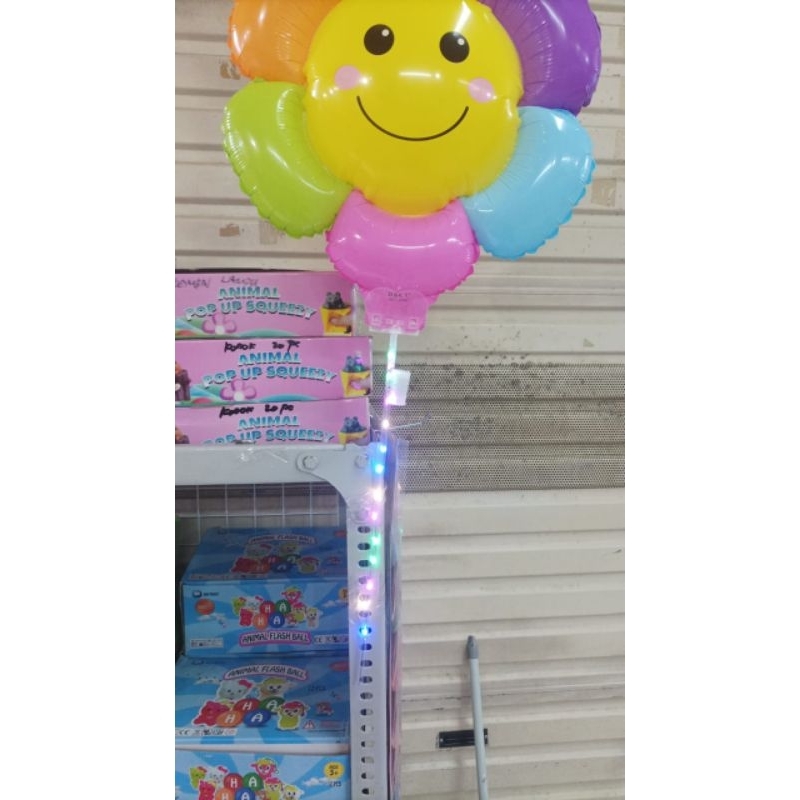 Mainan Balon Led Stik Lampu LED Karakter Kartun Set Hadian Mainan Keluarga