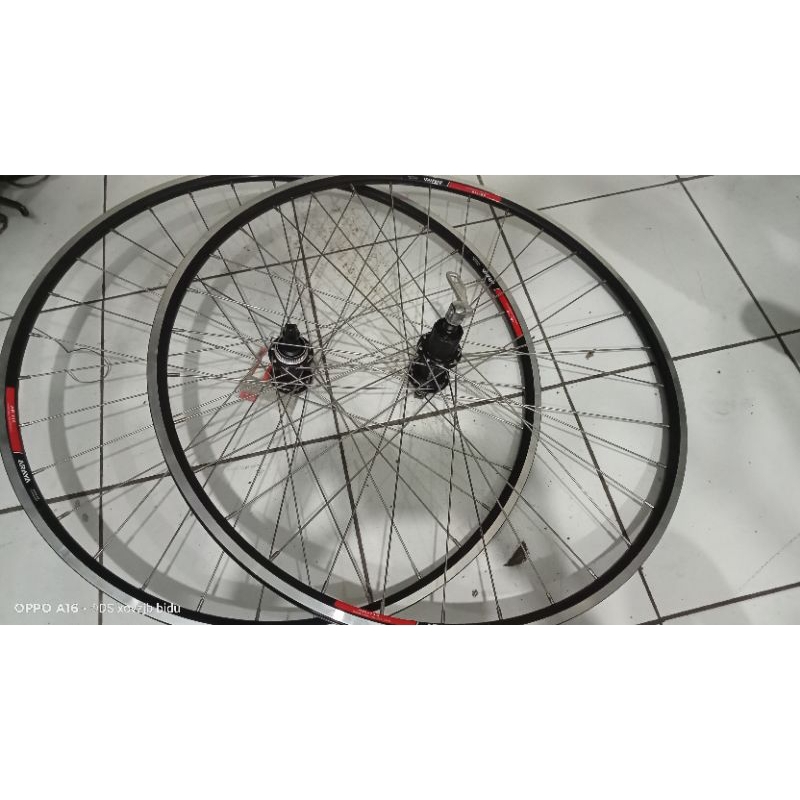 wheel set 700c araya hub Shimano rm435