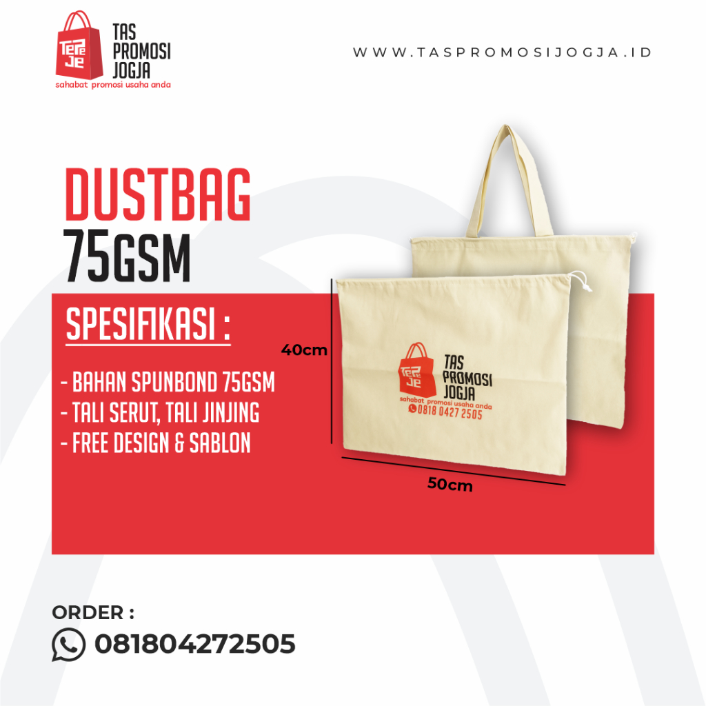 Dustbag 75gsm