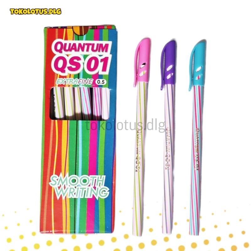 

Pulpen bolpoin bolpen standart QS01 quantum (1 pcs)