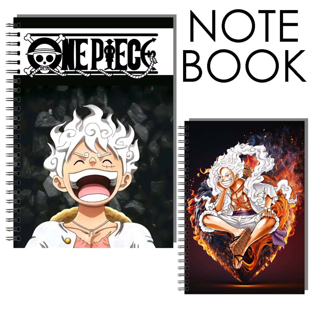 

Notebook Luffy Gear 5 Nika Sun God One Piece Notebook Anime One Piece